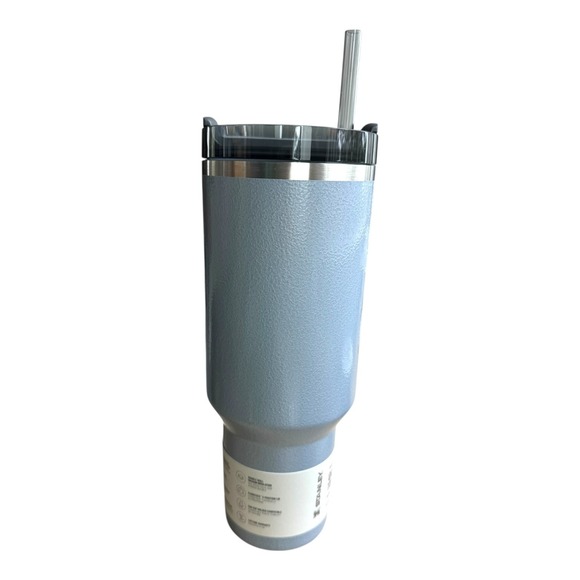 NEW Stanley 40oz Quencher H2.0 FlowState Tumbler Hammertone Silver Limited Color - Picture 3 of 5